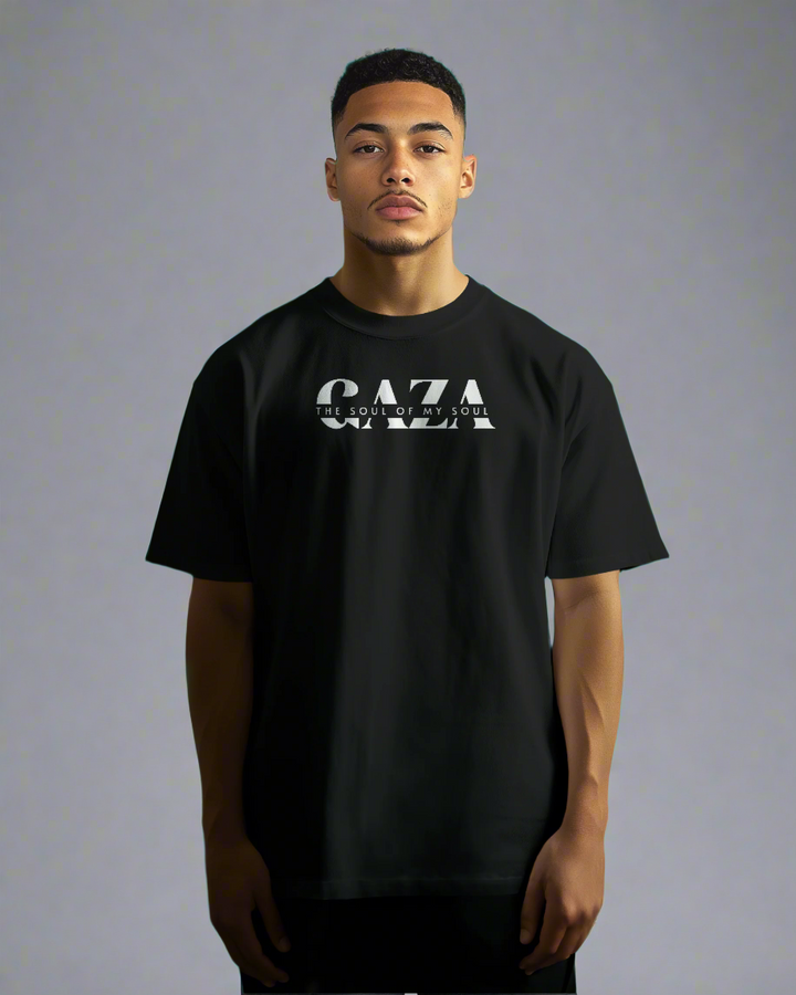 Arewa - Gaza Soul Of My Soul  Oversized T-shirt - Arewa Lifestyle