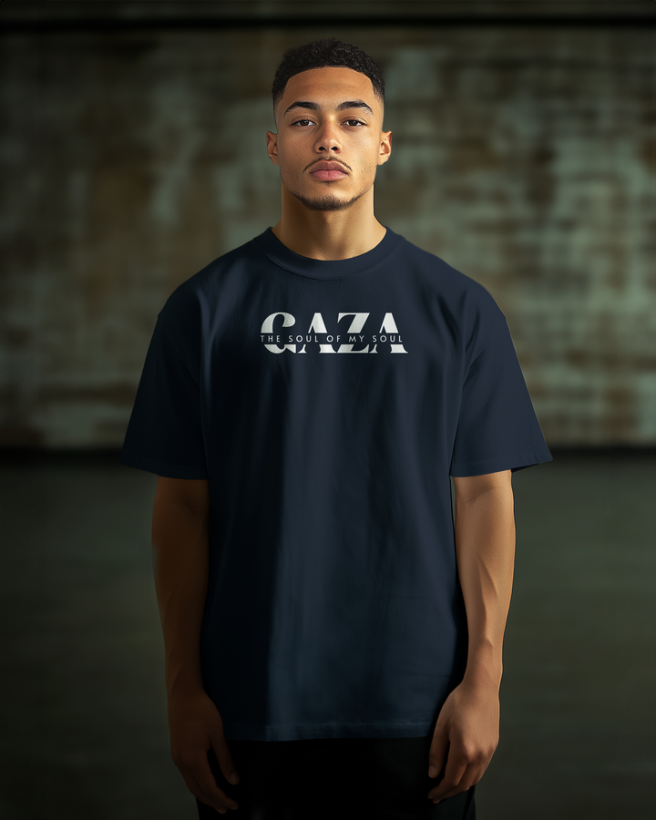 Arewa - Gaza Soul Of My Soul  Oversized T-shirt - Arewa Lifestyle
