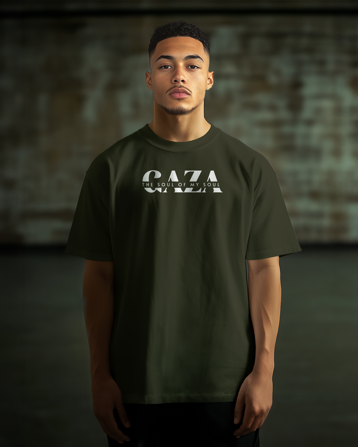 Arewa - Gaza Soul Of My Soul  Oversized T-shirt - Arewa Lifestyle