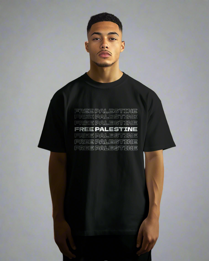 Arewa Free Palistine Oversized T-shirt - Arewa Lifestyle